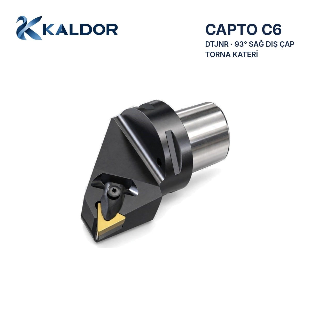 Capto C6 DTJNR 93° Sağ Dış Çap Torna Kateri
