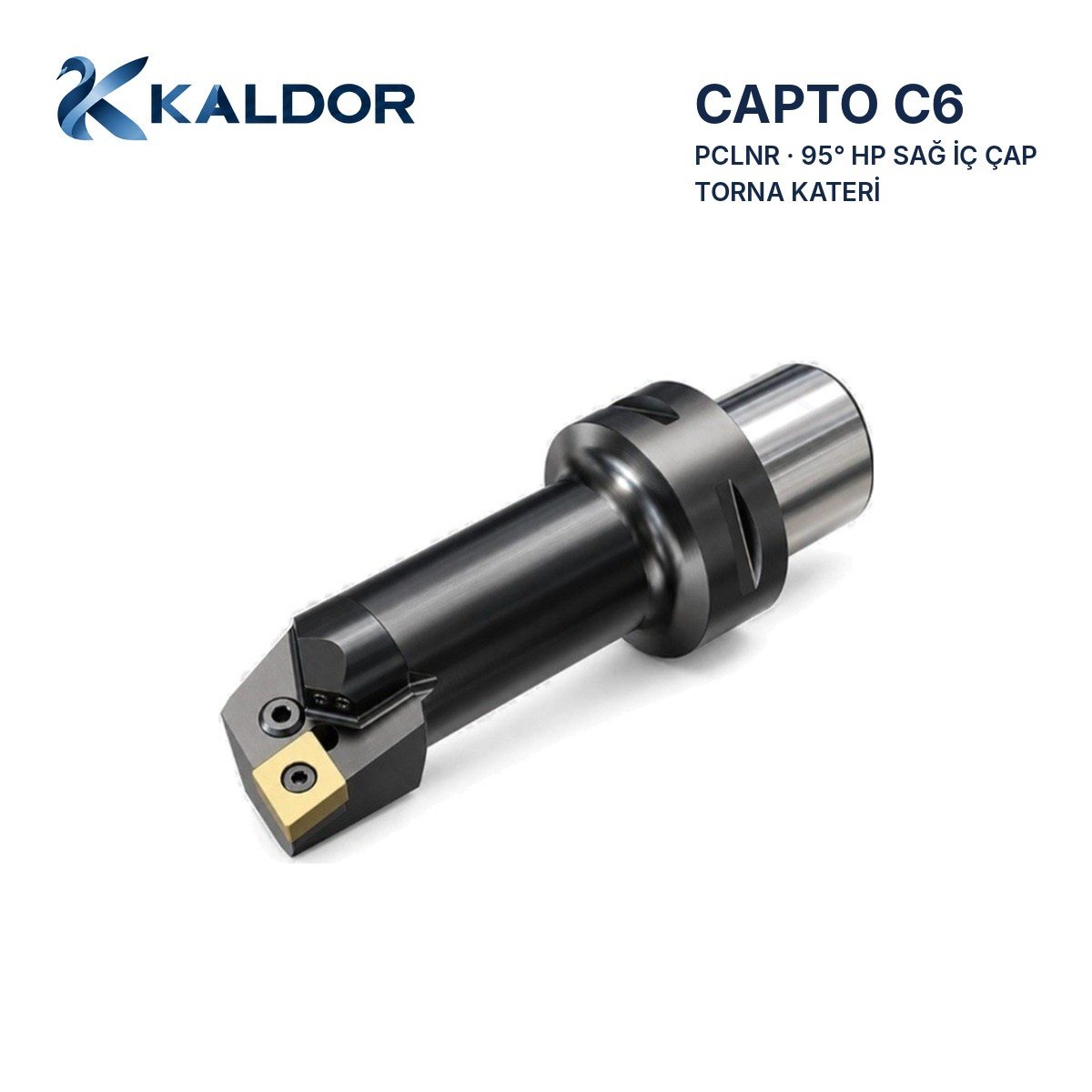 Capto C6 PCLNR 95° HP Sağ İç Çap Torna Kateri (Bora Barı)