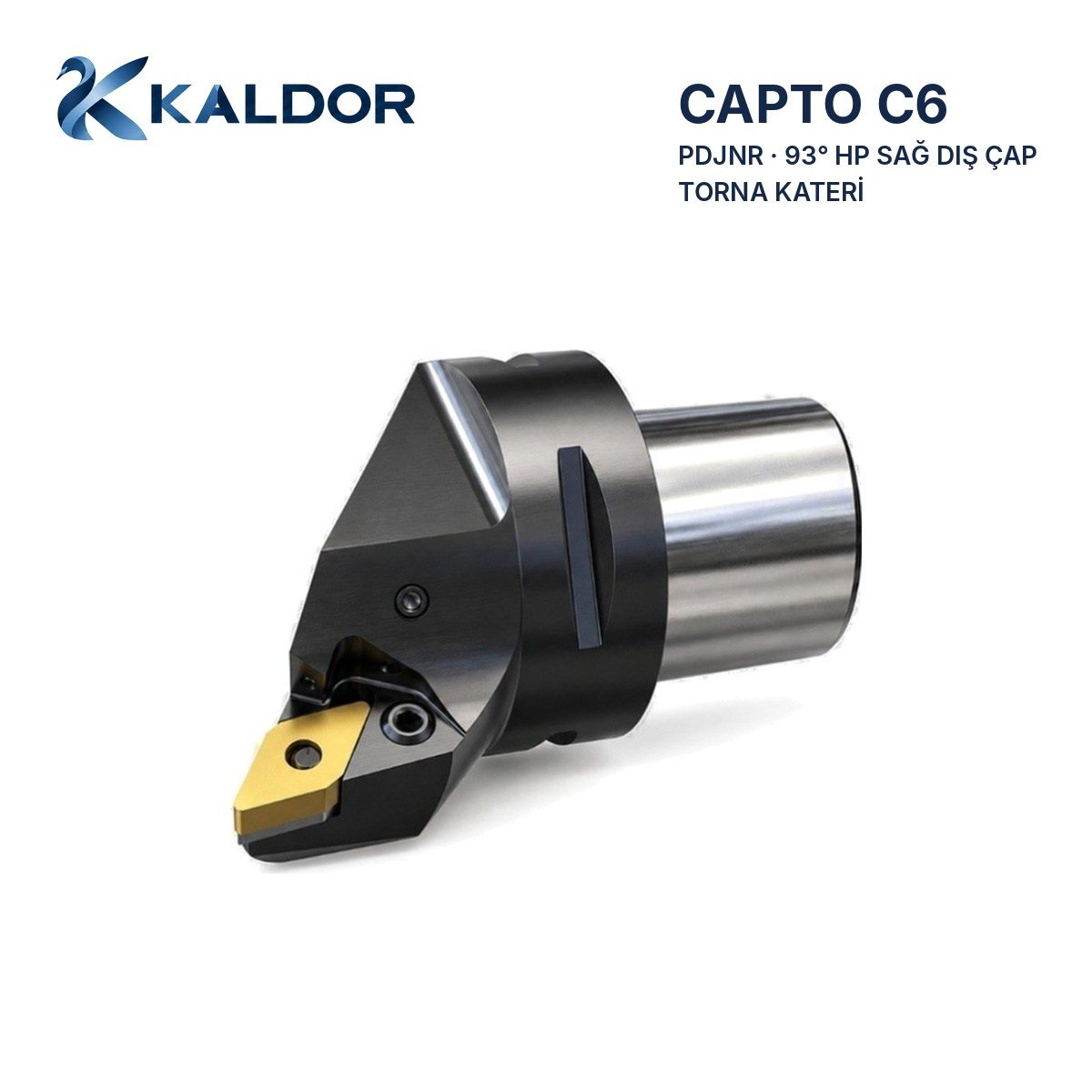 Capto C6 PDJNR 93° HP Sağ Dış Çap Torna Kateri