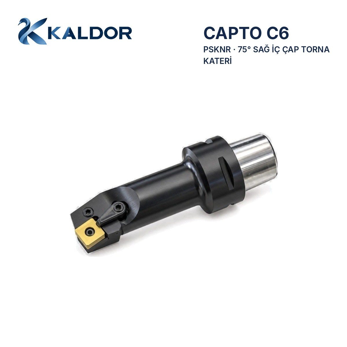 Capto C6 PSKNR 75° Sağ İç Çap Torna Kateri (Bora Barı)