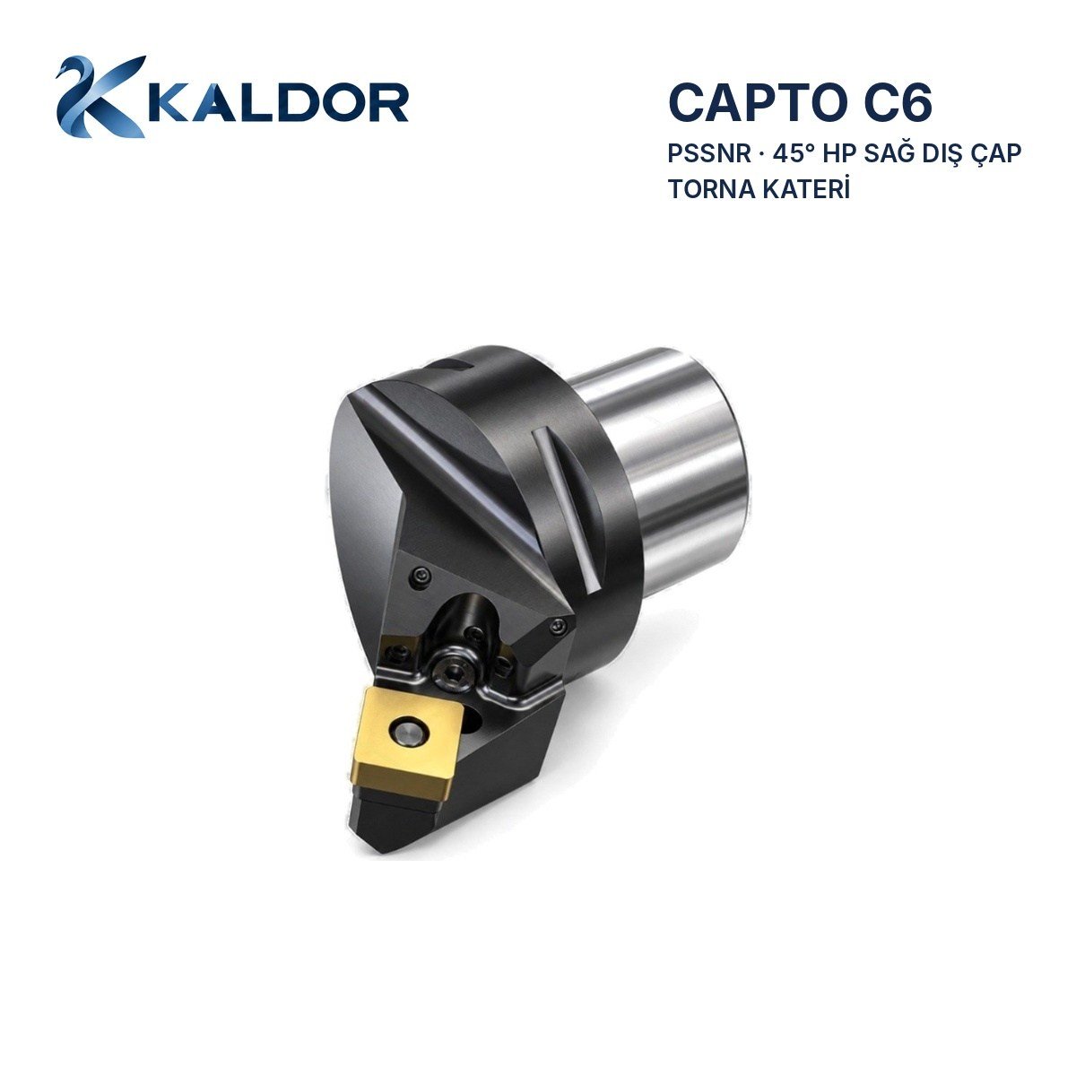 Capto C6 PSSNR 45° HP Sağ Dış Çap Torna Kateri