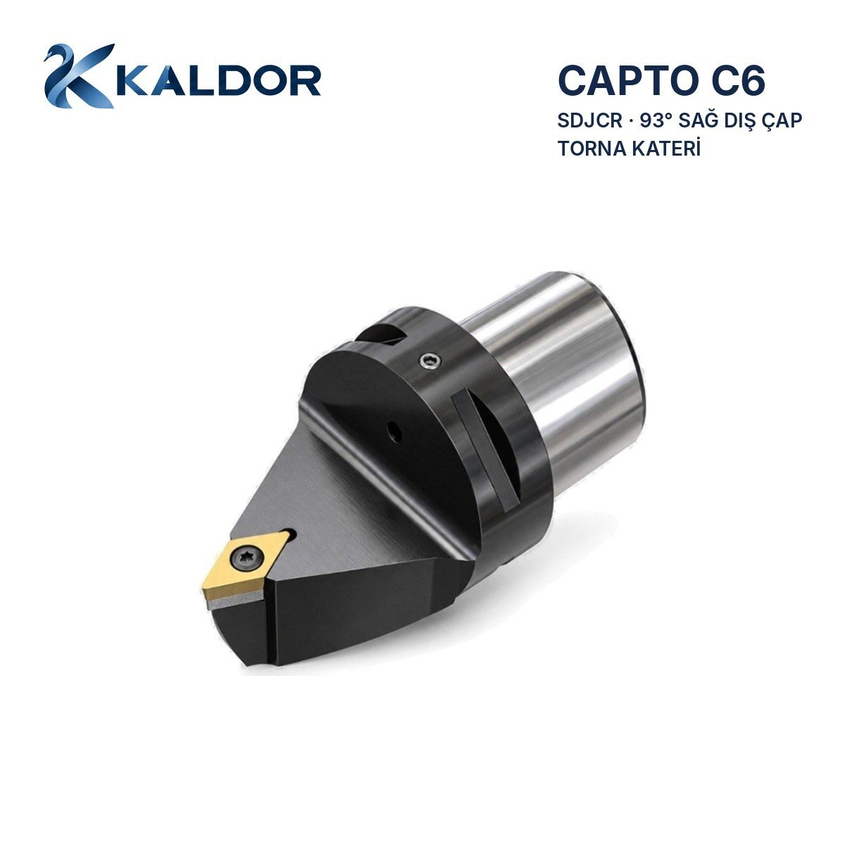 Capto C6 SDJCR 93° Sağ Dış Çap Torna Kateri