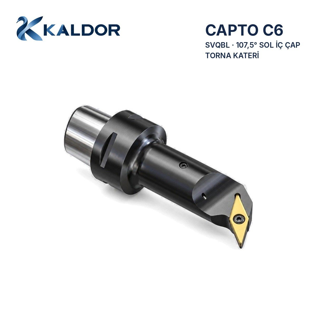 Capto C6 SVQBL 107,5° Sol İç Çap Torna Kateri (Bora Barı)