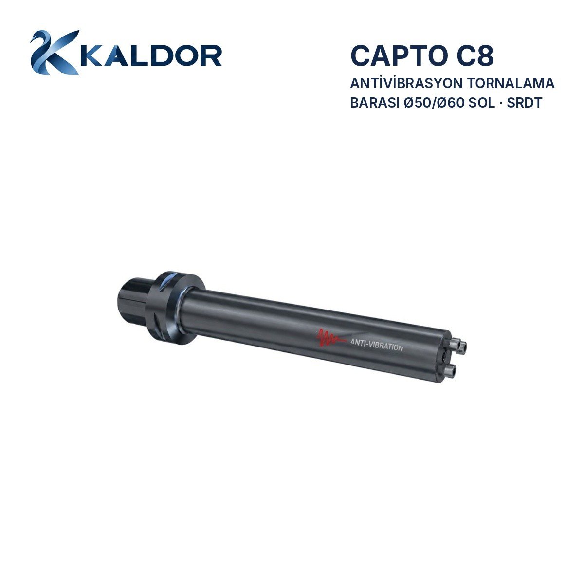 Capto C8 Antivibrasyon Tornalama Barası Ø50/Ø60 Sol (SRDT)