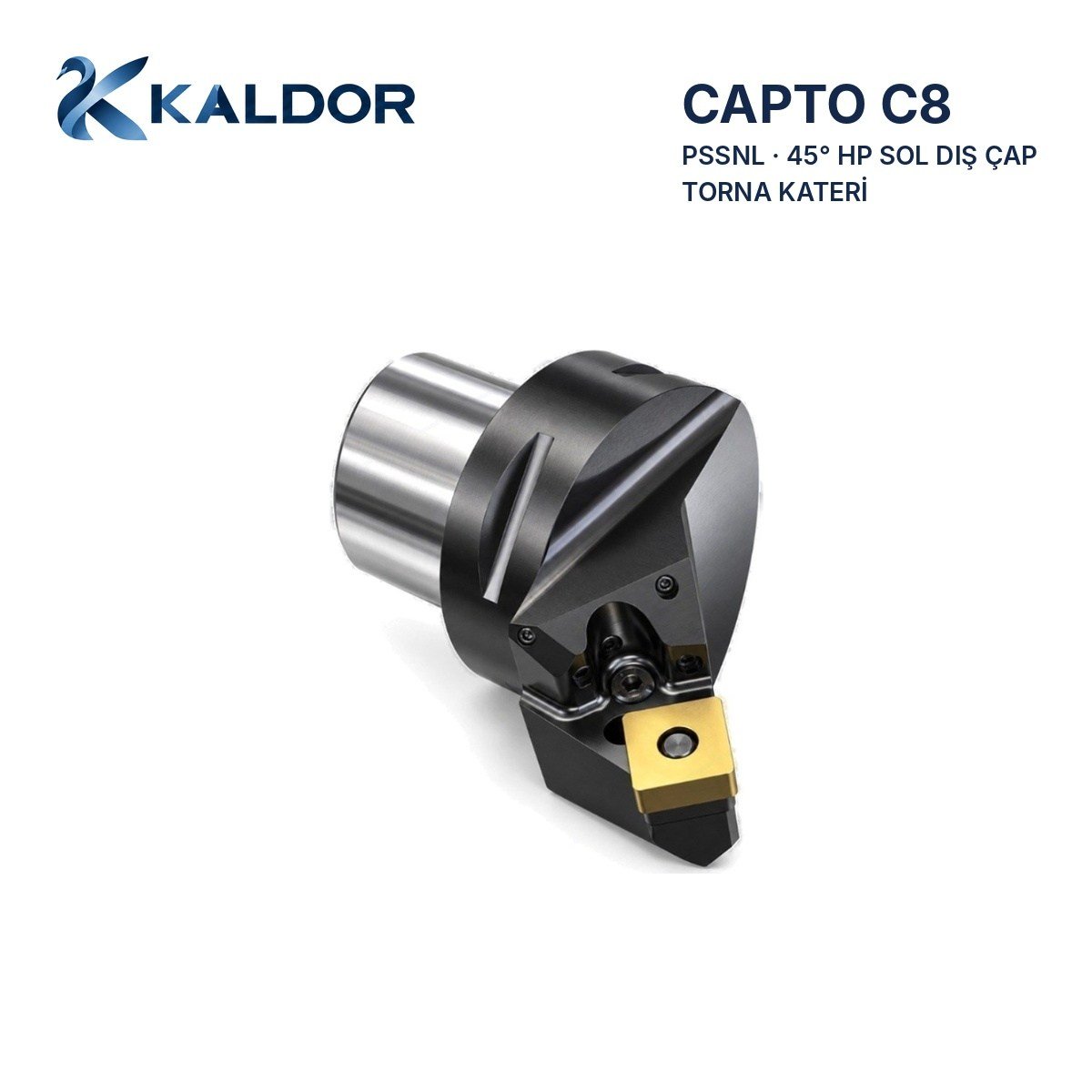 Capto C8 PSSNL 45° HP Sol Dış Çap Torna Kateri