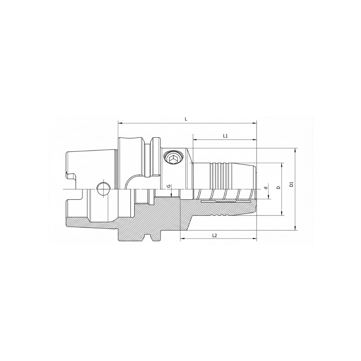 HSK-A63 Hidrolik
