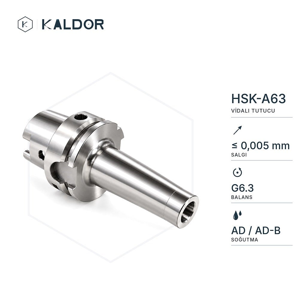 HSK63 Vidalı Tutucu