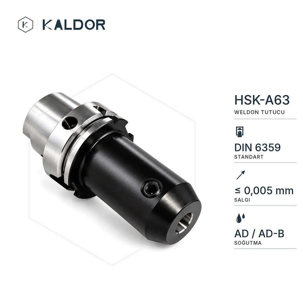 HSK63 Weldon Tutucu