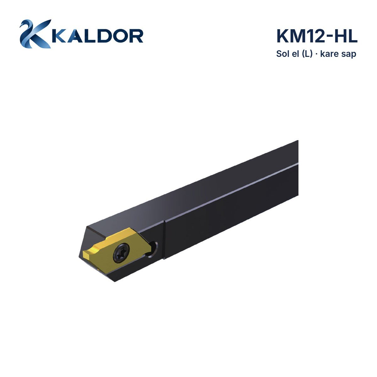 KM12-HL Sol Kare Saplı Küçük Parça Uç Tutucusu – Kayar Otomat