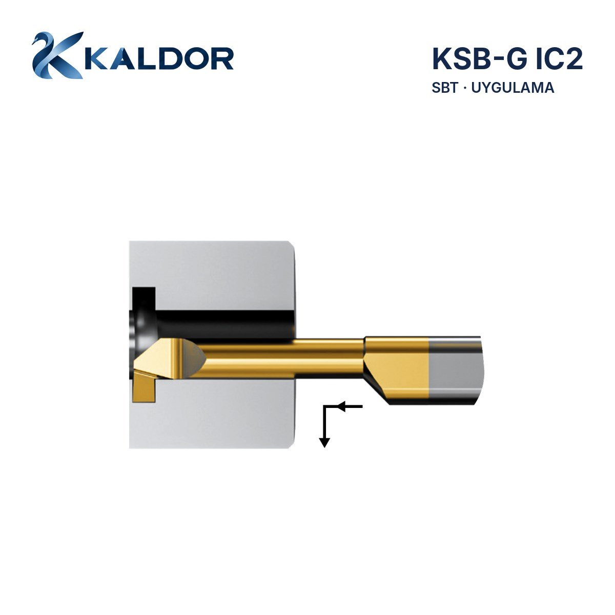KSB-G IC2 İçten Soğutmalı İç Kanal Açma Takımı (Küçük Çap)