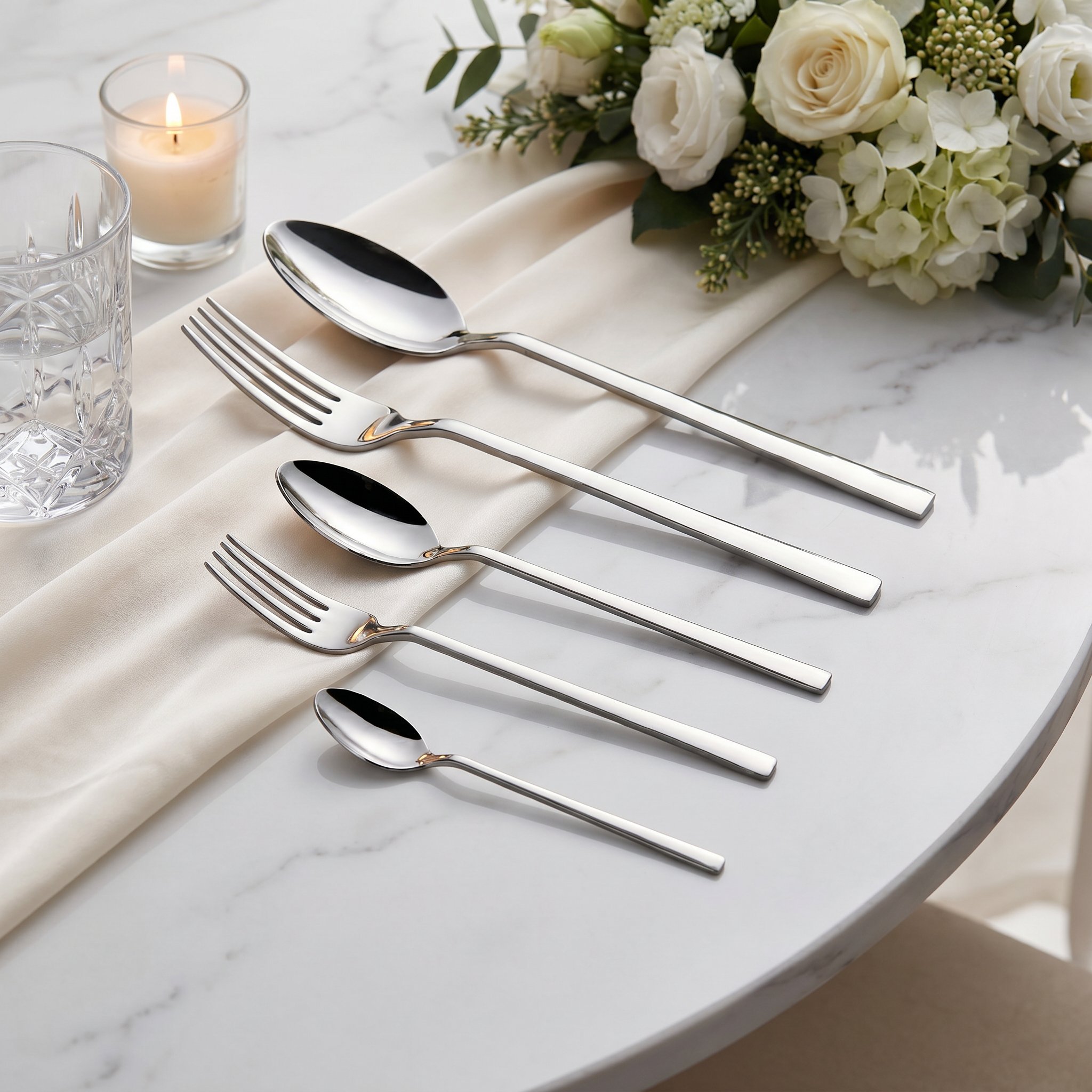 AMBOSS LUMİX 60 PARÇA ÇATAL KAŞIK SET 