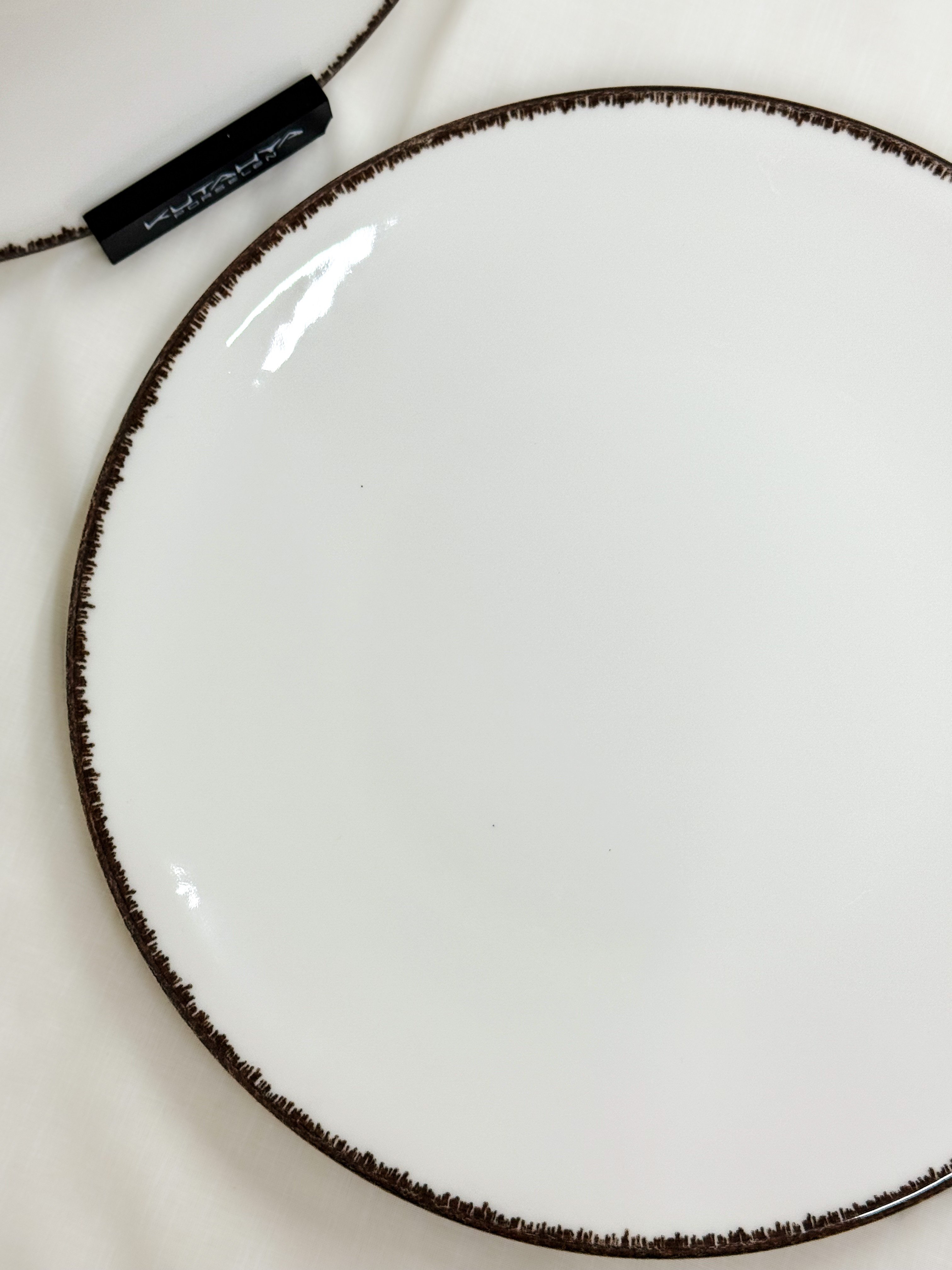 KÜTAHYA PORSELEN 24 CM SERVİS TABAĞI (6  ADET )