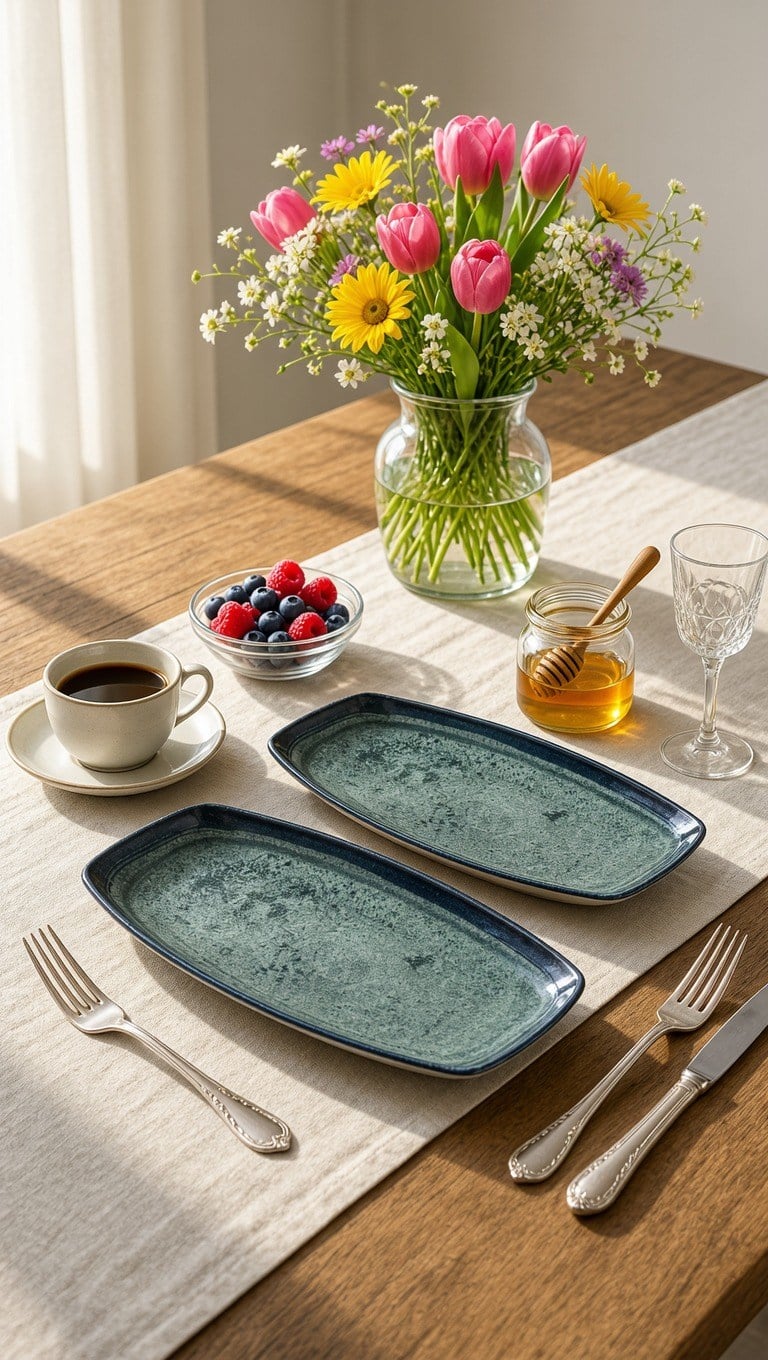 KÜTAHYA PORSELEN 27 CM KAYIK  (2 ADET)