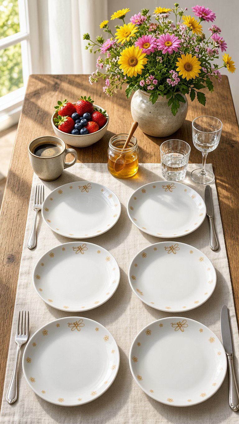 KÜTAHYA PORSELEN 27 CM SERVİS TABAĞI (6adet)