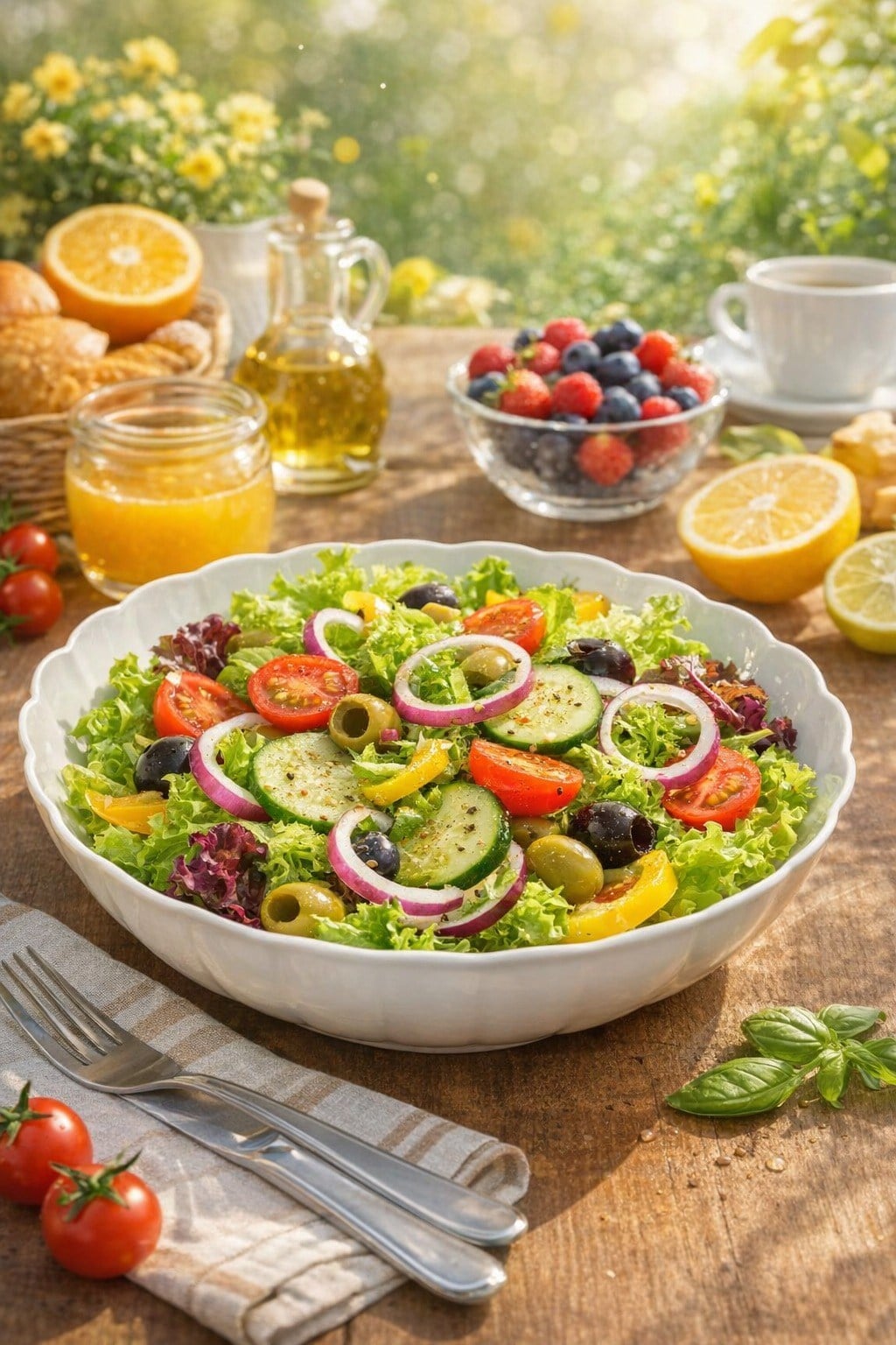 KÜTAHYA PORSELEN LUZ 25 CM SALATA KASESİ  ( 2 adet)