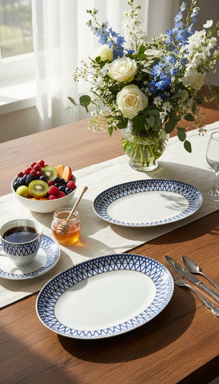PREMİUM PORSELEN 22 CM KAYIK ( 2 ADET )