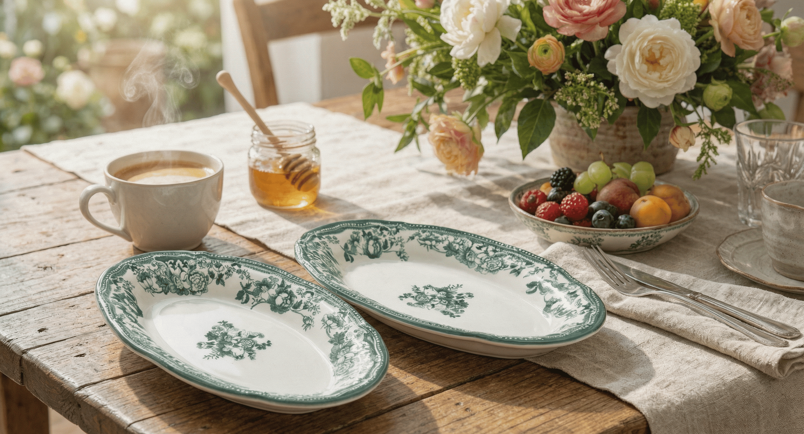 PREMİUM PORSELEN 22 CM  KAYIK SUNUM TABAĞI(2 ADET)