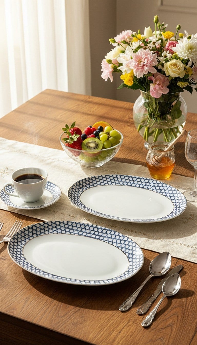 PREMİUM PORSELEN 26 CM KAYIK ( 2 ADET )