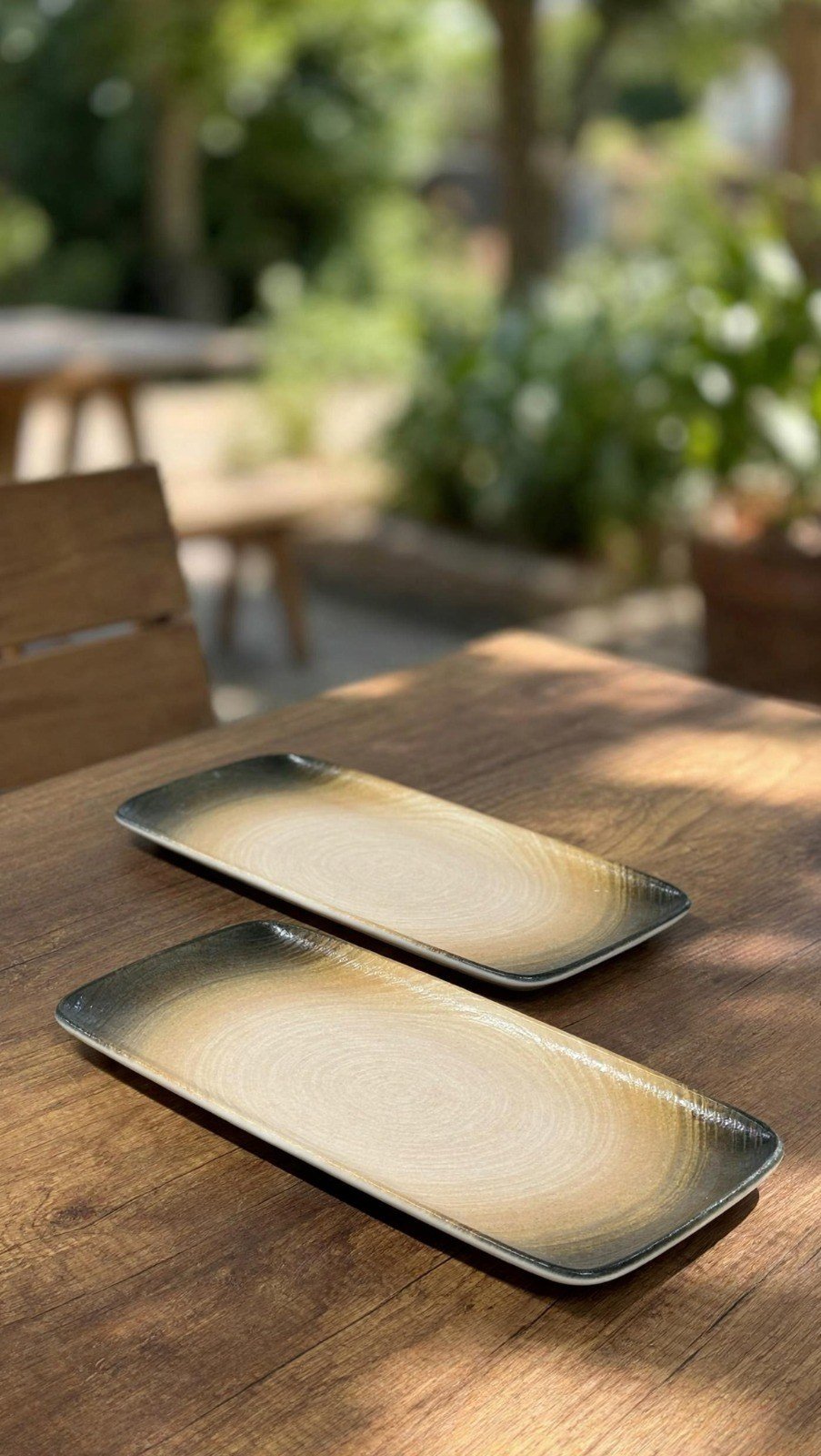 Premium Porselen 33x16 cm Tavuk Dünyası Sunum Tabağı (2 ADET)