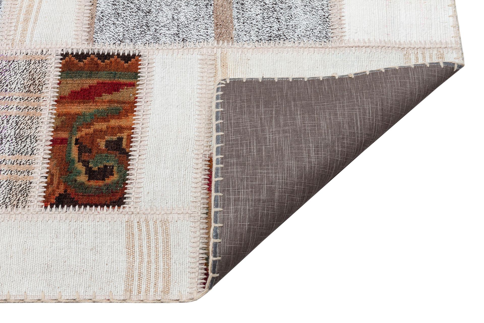 Geleneksel Kendir Patchwork Kilim