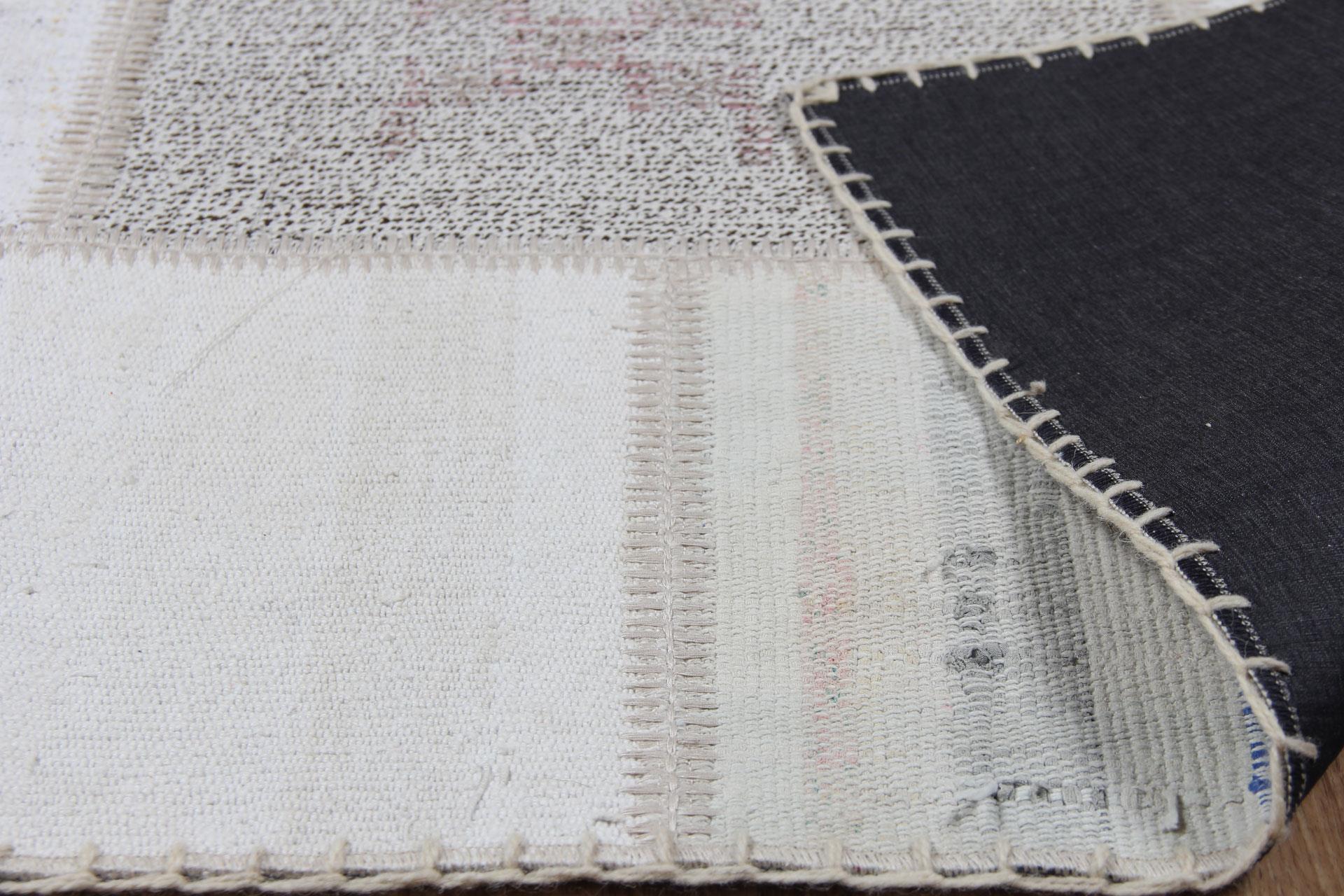Geleneksel Kendir Patchwork Kilim