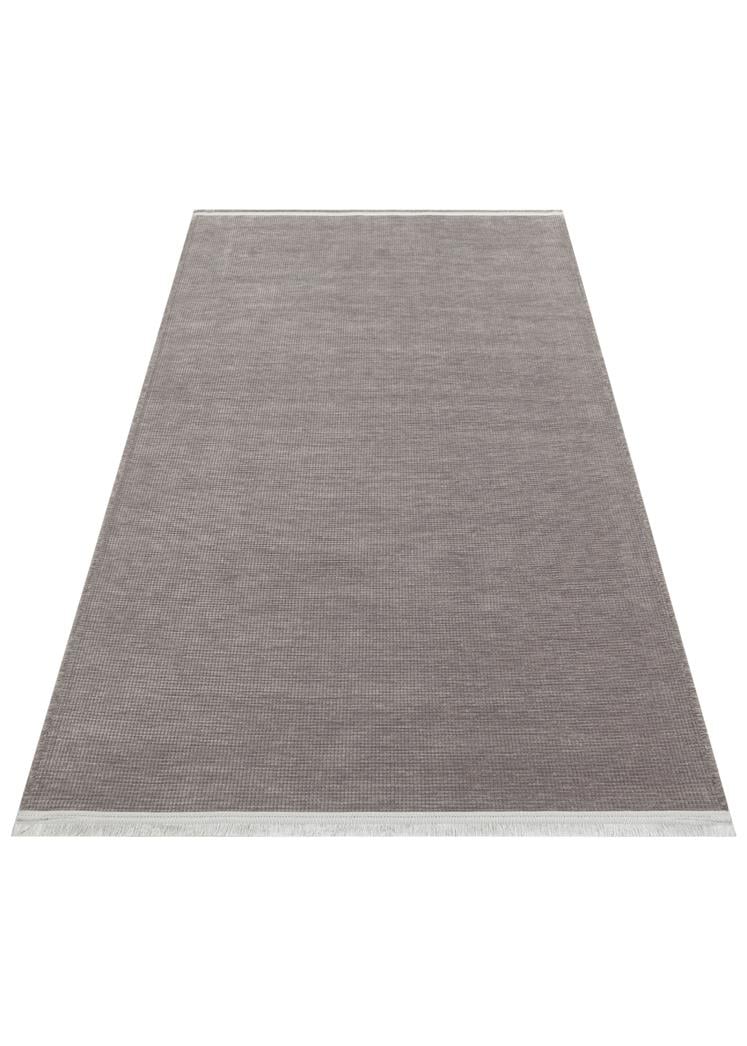 Hav Toz Vermez Kaymaz Tabanlı Yıkanabilir Düz Renk Kilim