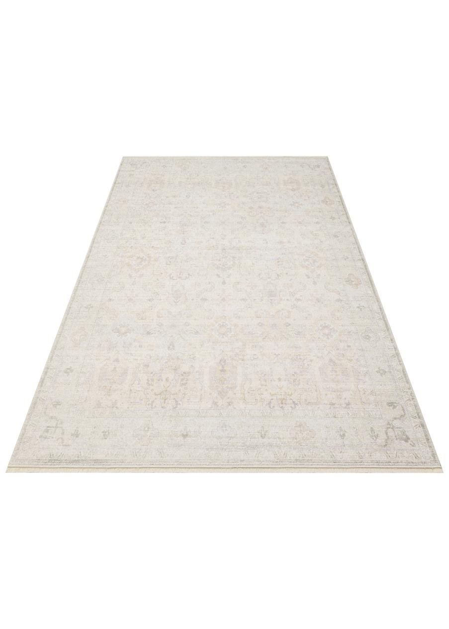 Pastel Tonlara Sahip Vintage Desenli Şık Halı