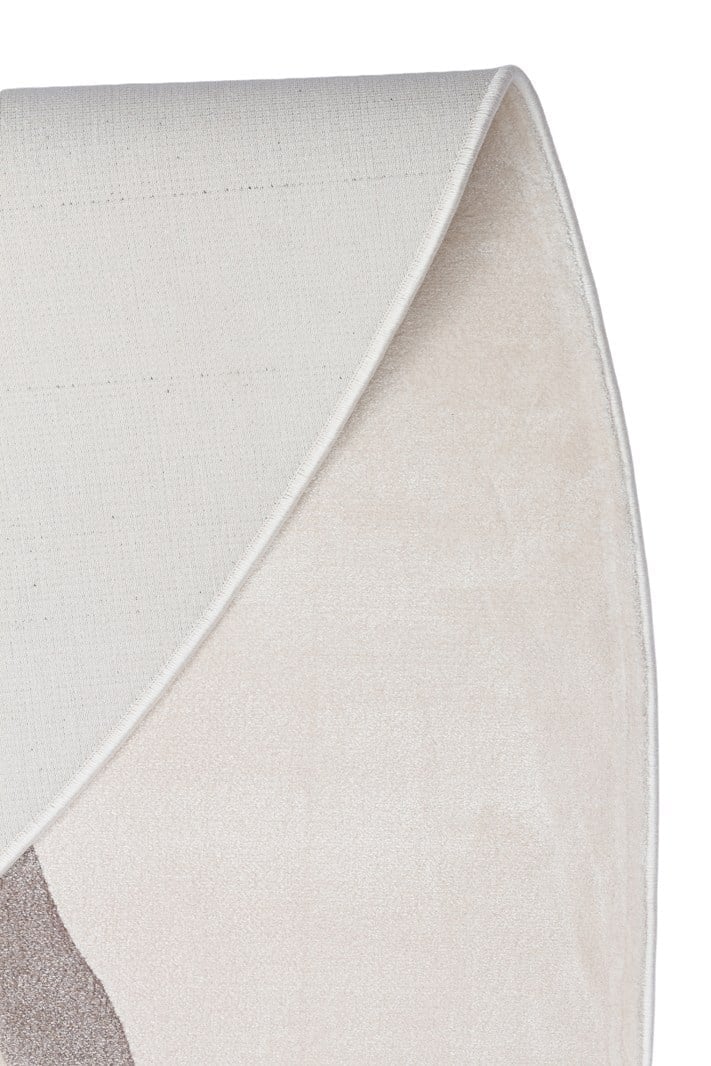 UTOPIA UTP 06 CREAM GREY Amorf Tasarımlı Modern Viskon Halı