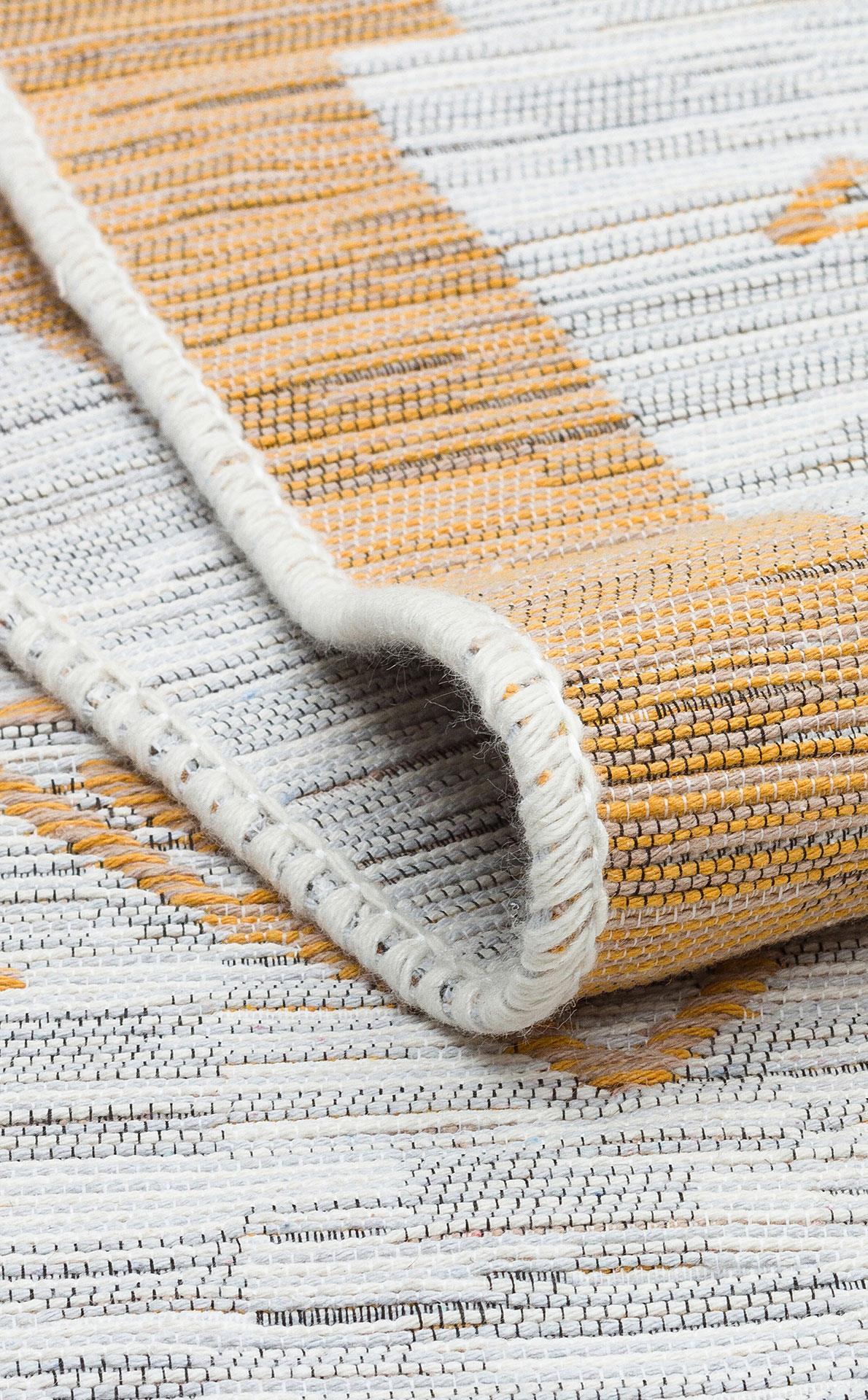 Yıkanabilir Çift Taraflı Modern Desenli Dokuma Kilim