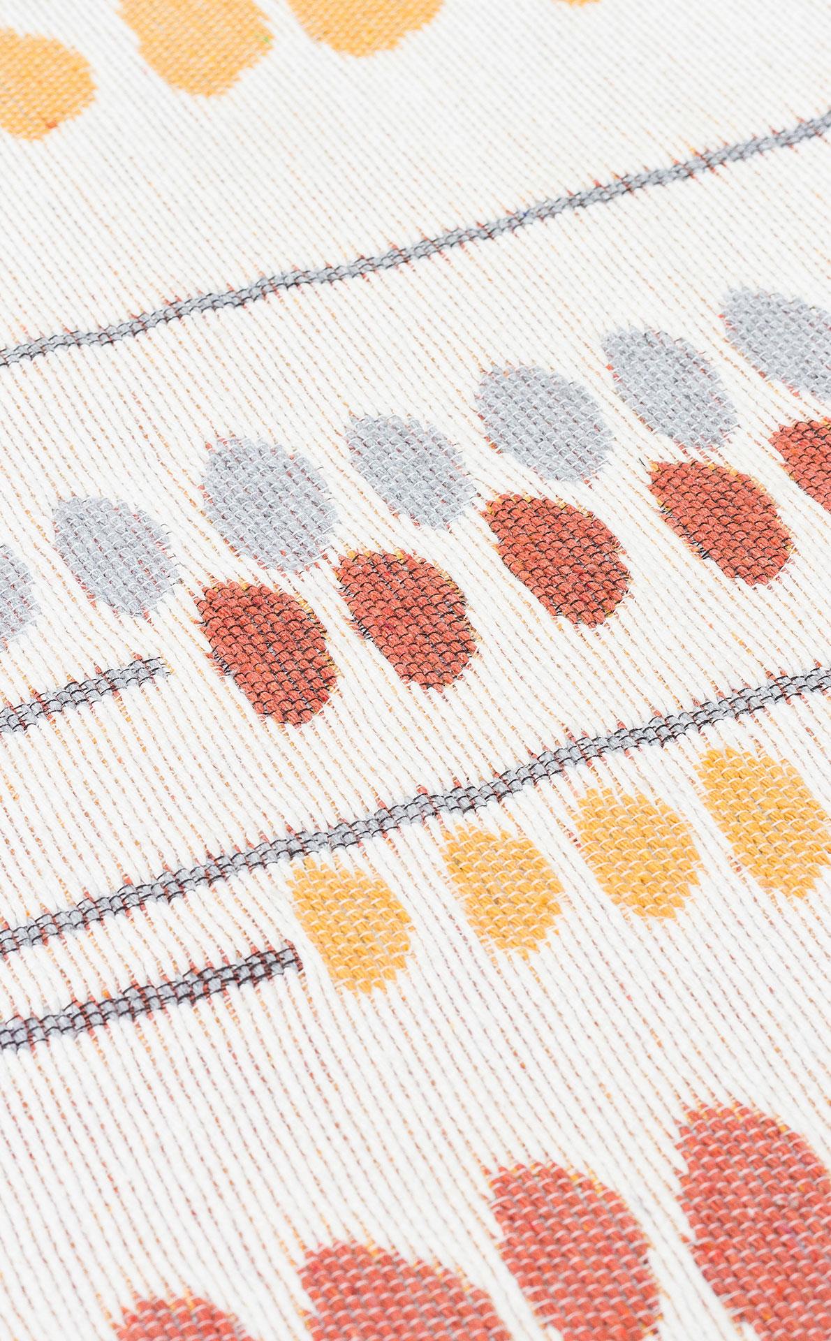 Yıkanabilir Çift Taraflı Modern Desenli Dokuma Kilim