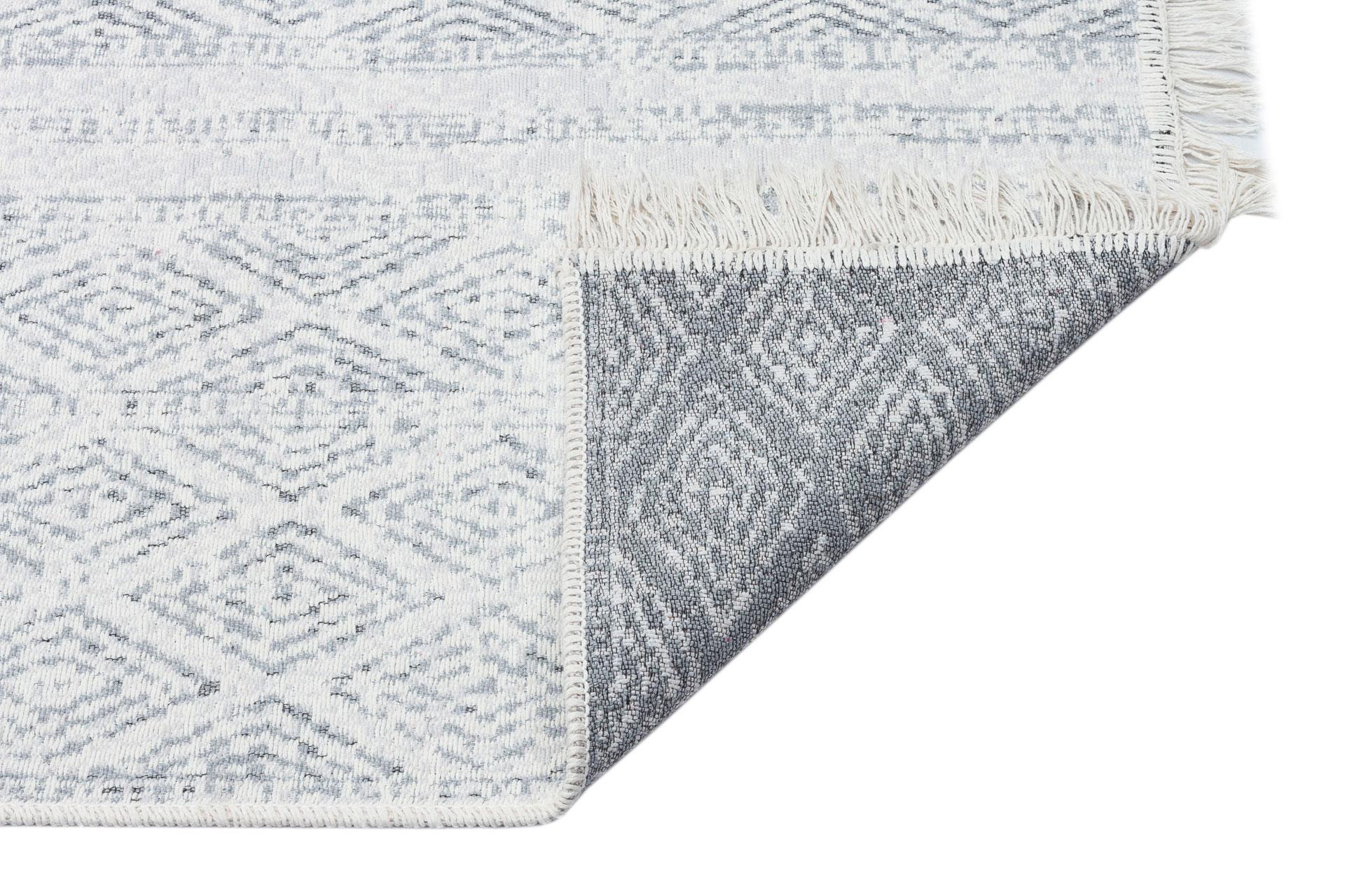 Yıkanabilir Çift Taraflı Modern Desenli Dokuma Kilim