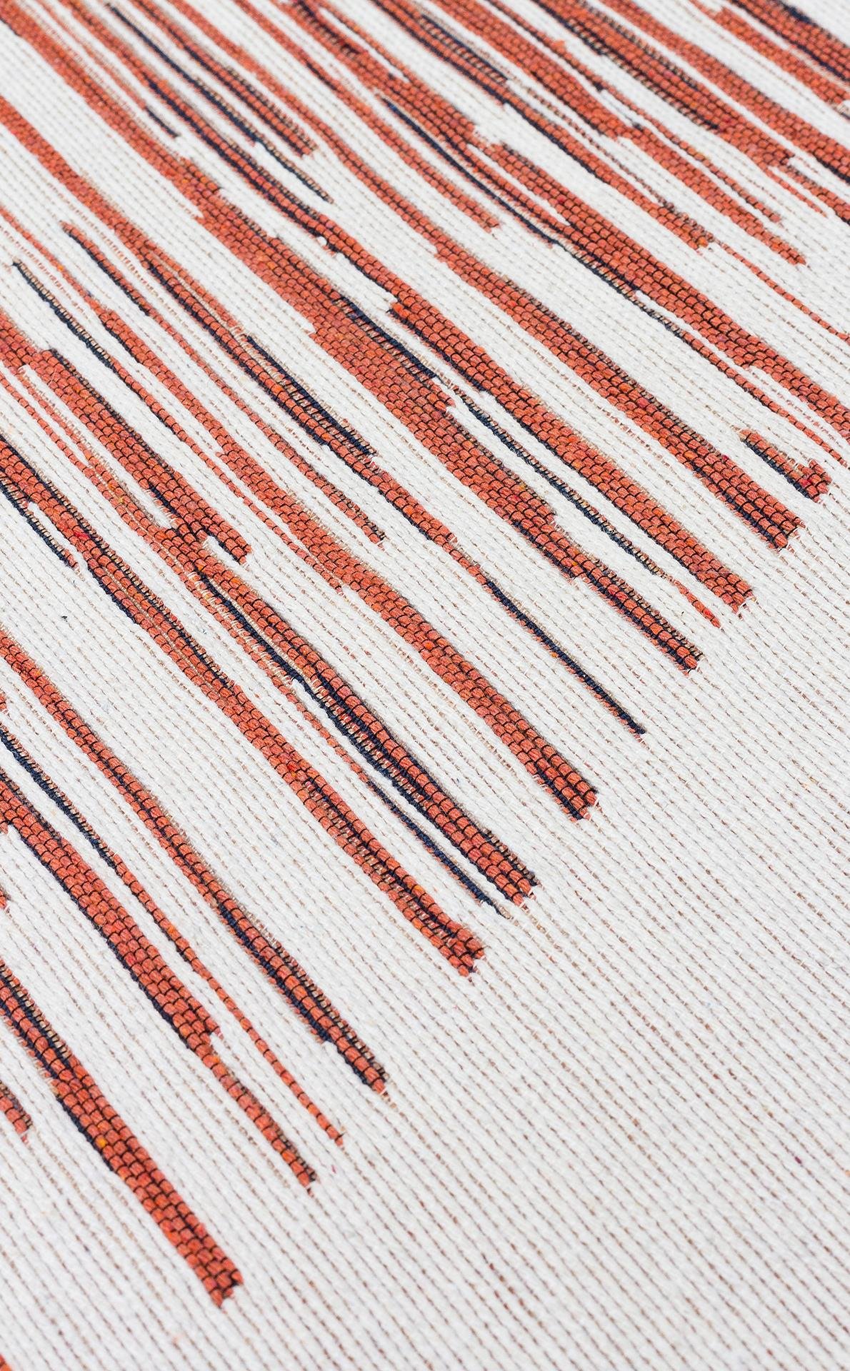 Yıkanabilir Çift Taraflı Modern Desenli Dokuma Kilim