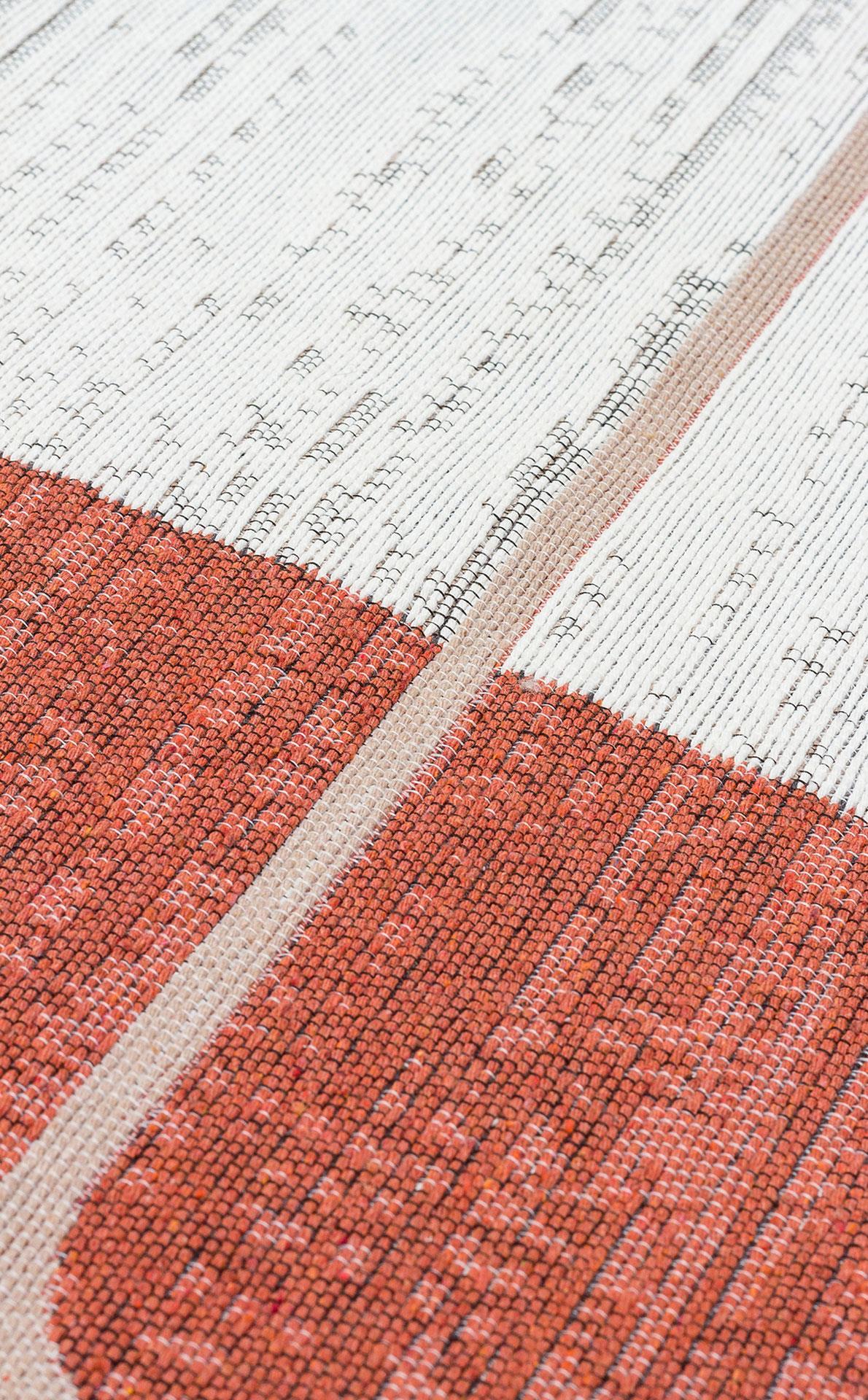 Yıkanabilir Çift Taraflı Modern Desenli Dokuma Kilim