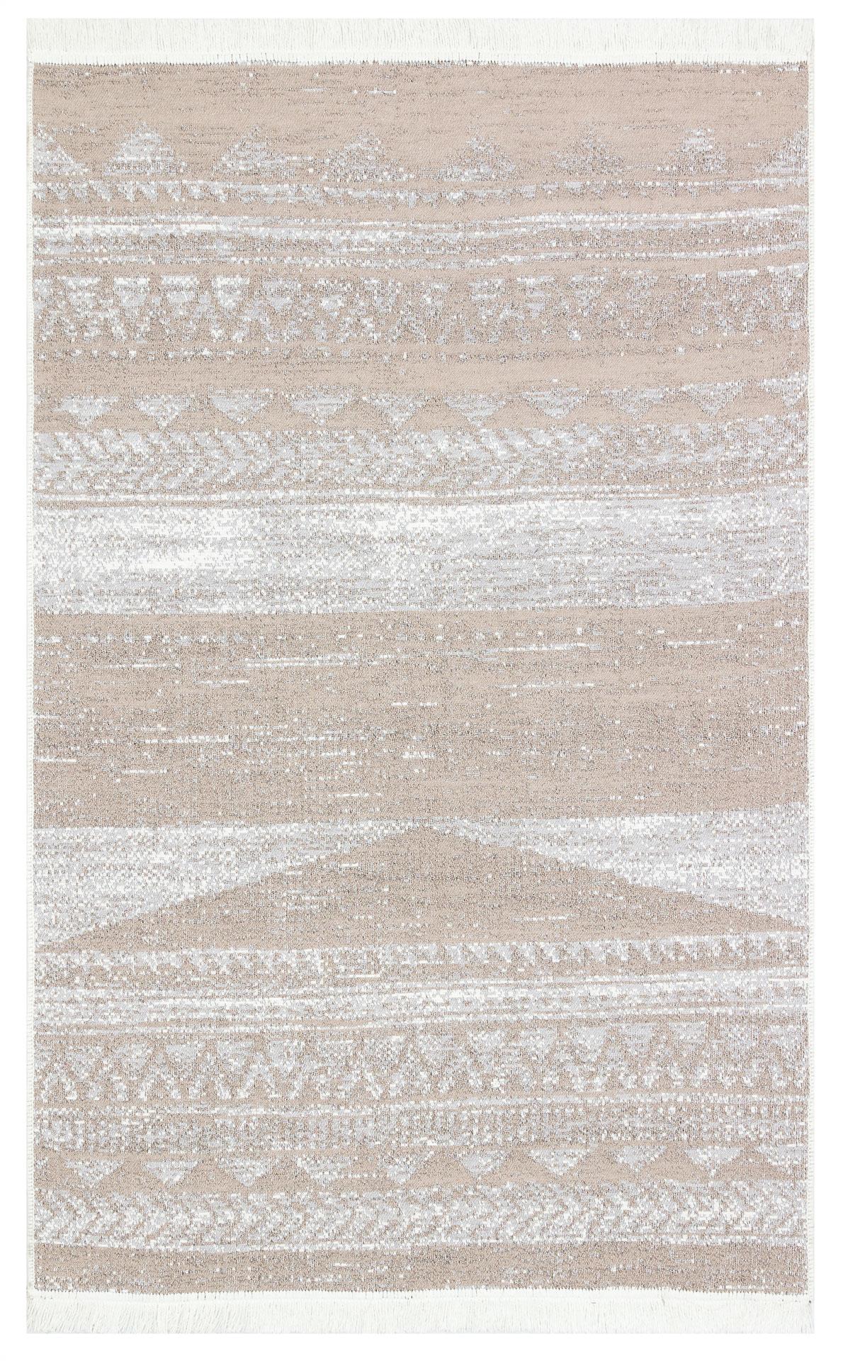Yıkanabilir Çift Taraflı Modern Desenli Dokuma Kilim