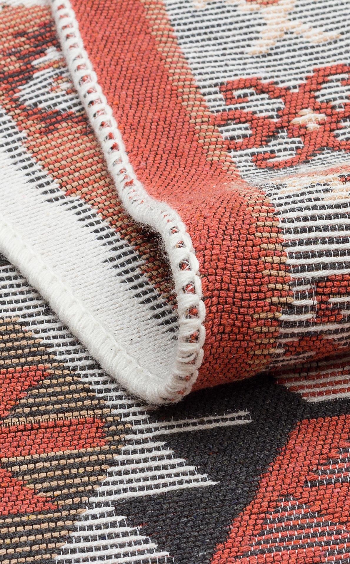 Yıkanabilir Çift Taraflı Modern Desenli Dokuma Kilim