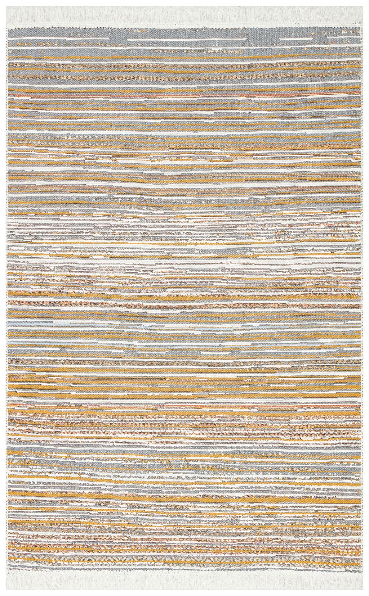Yıkanabilir Çift Taraflı Modern Desenli Dokuma Kilim