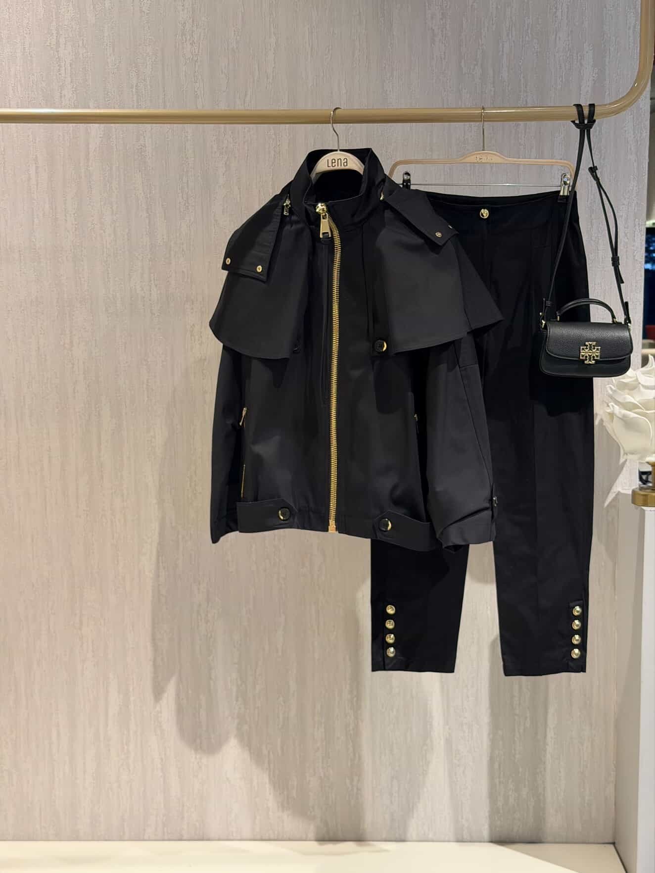 Nocturne Pelerin Detaylı Trençkot