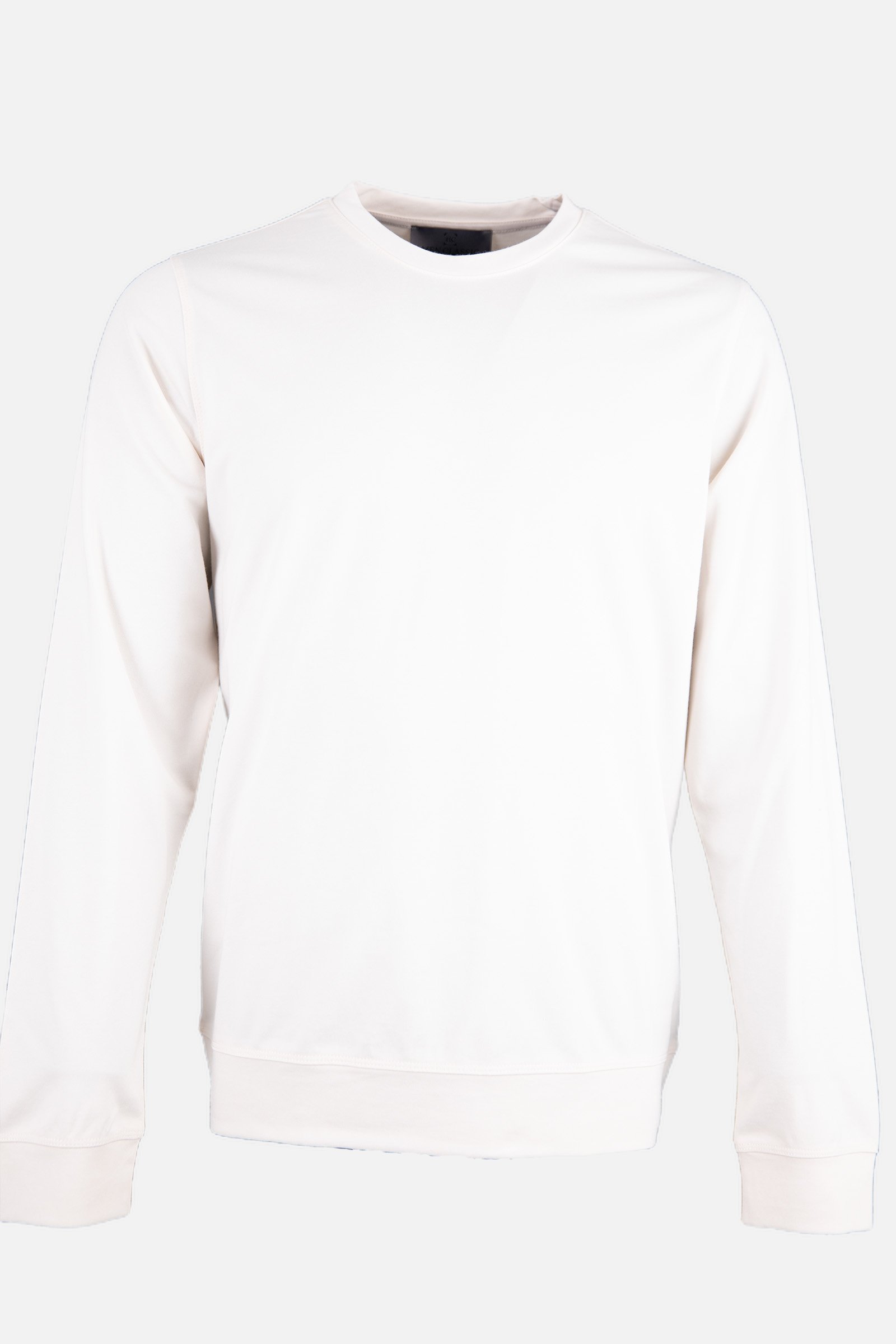 Bisiklet Yaka Sweatshirt Bej