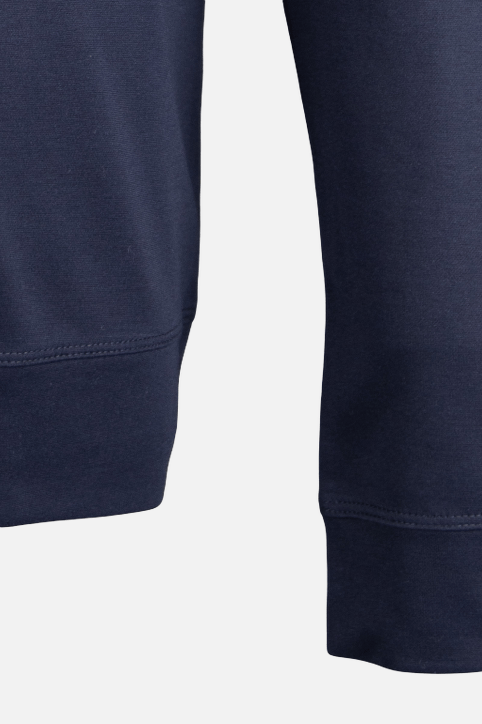 Bisiklet Yaka Sweatshirt Lacivert