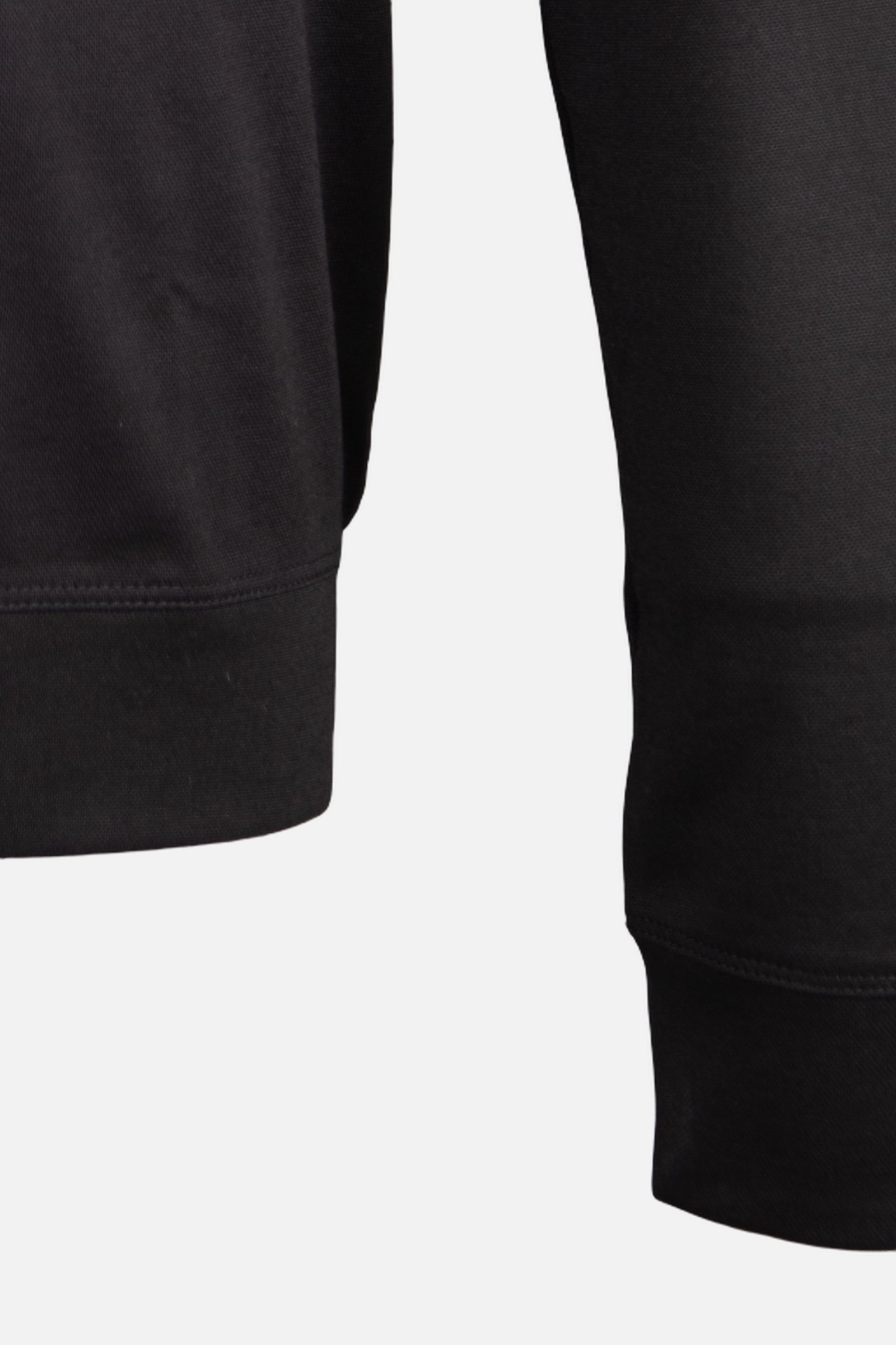 Bisiklet Yaka Sweatshirt Siyah