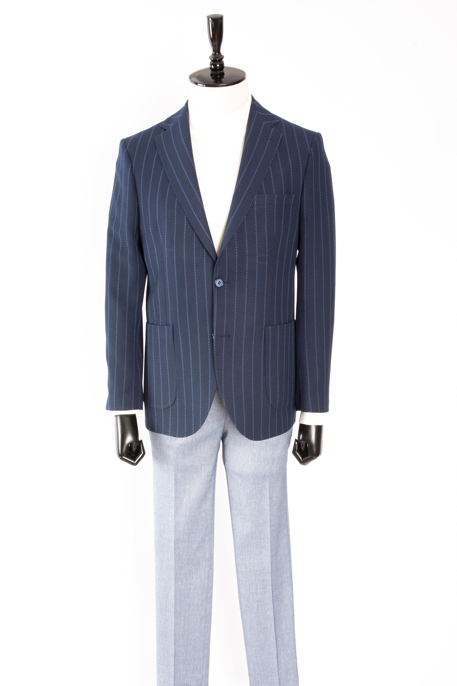 Casual Ceket İndigo