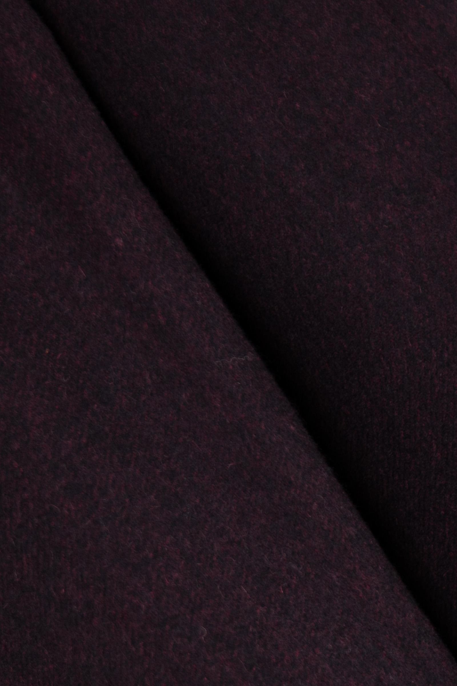 Casual Yün Ceket Bordo