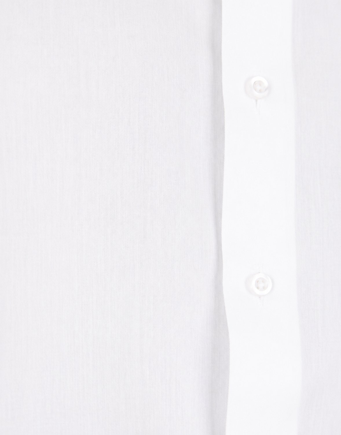 Erkek İtalyan Yaka Gabardin Pamuk Modern Fit Gömlek Beyaz
