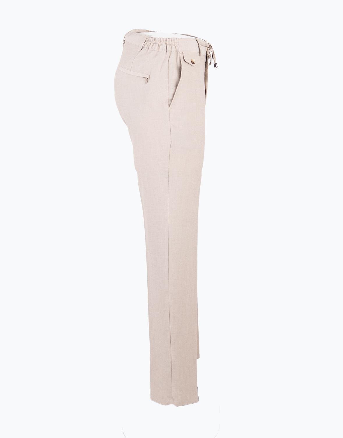 Erkek Jogger Bağcıklı Pantolon Bej