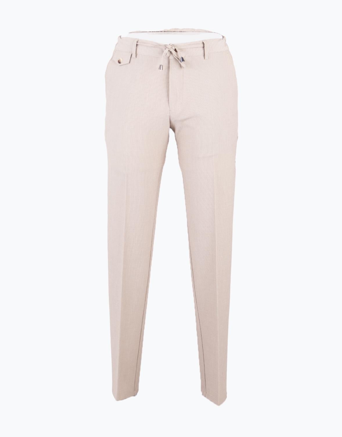 Erkek Jogger Bağcıklı Pantolon Bej