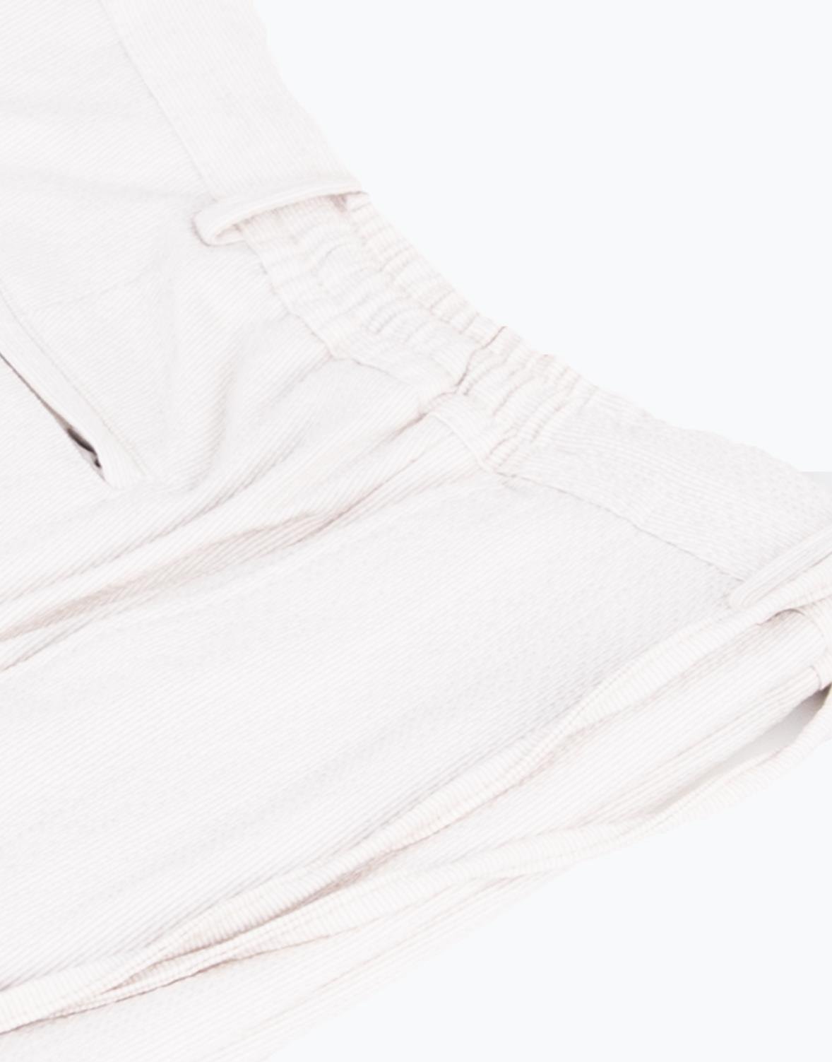 Erkek Jogger Bağcıklı Pantolon Krem