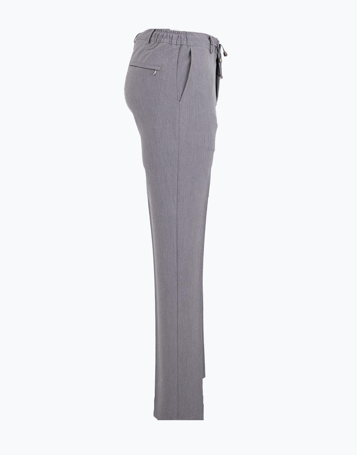 Erkek Jogger Pantolon Bağcıklı Modern Fit Dokulu Antrasit