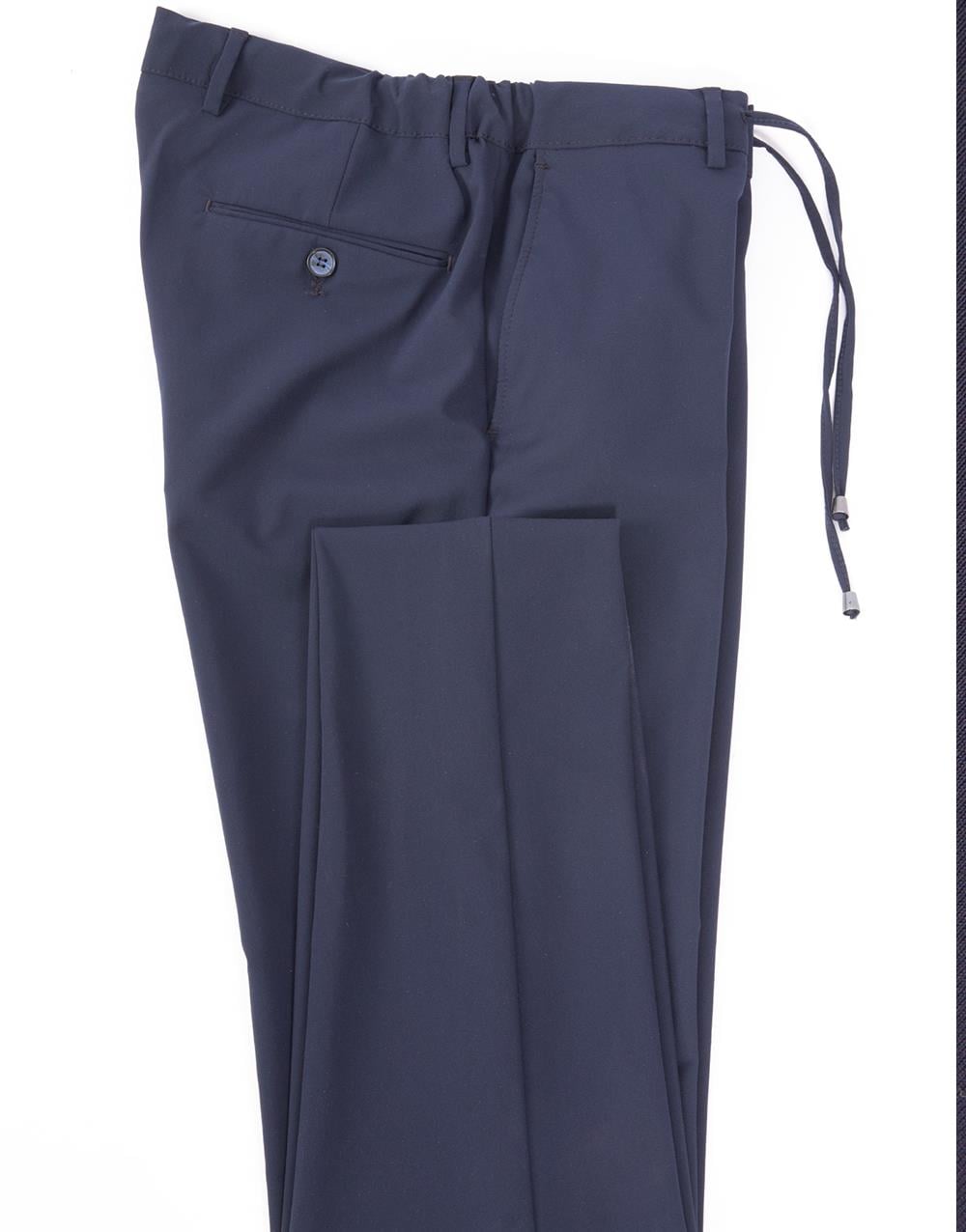 Erkek Mono Yaka Jogger Pantolonlu Spor Takım Elbise Lacivert