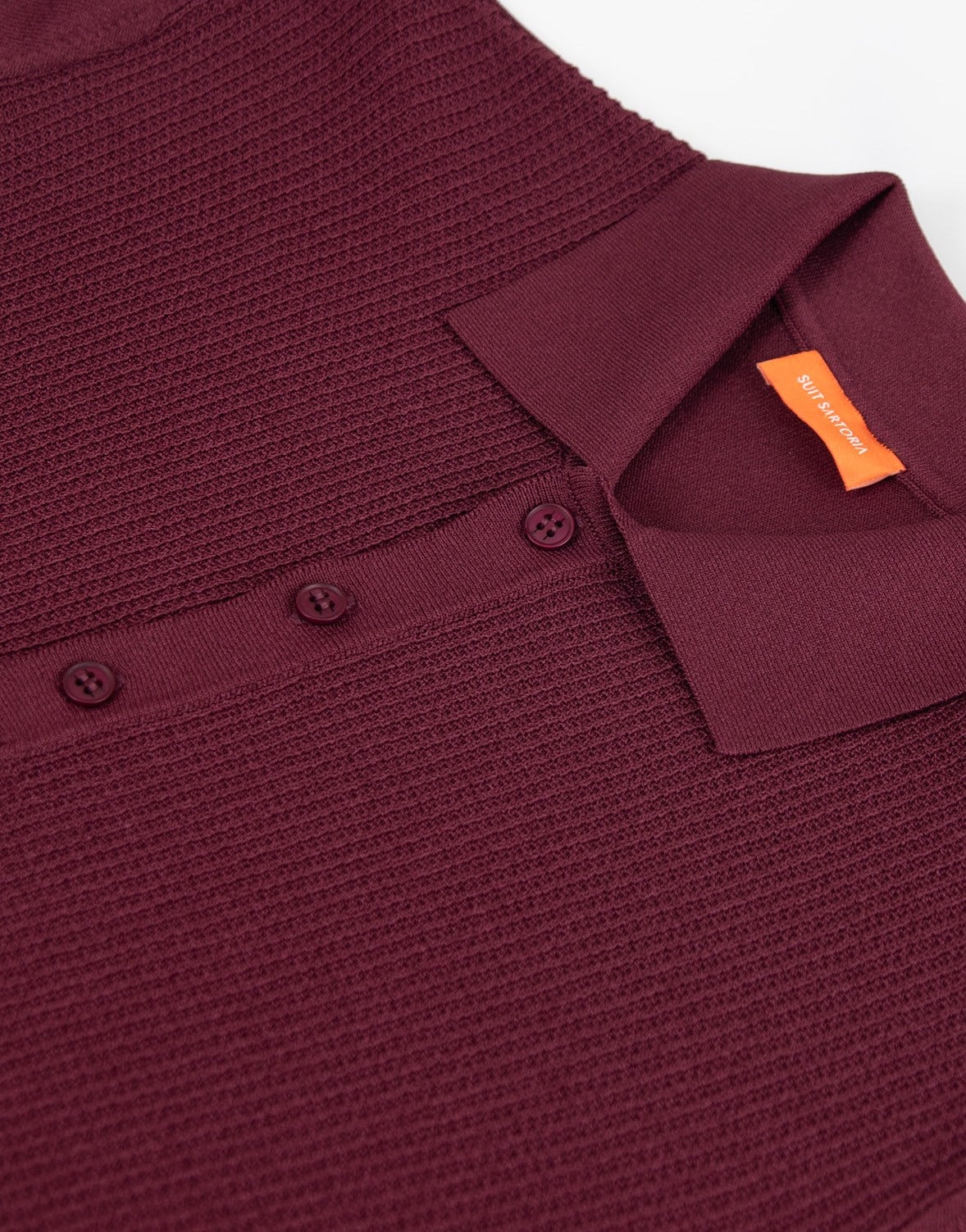 Erkek Örme Tshirt Bordo