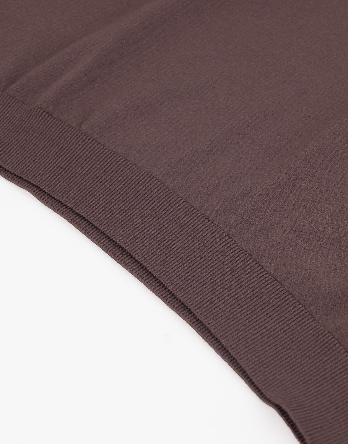 Erkek Polo V Yaka Tshirt Acı Kahve